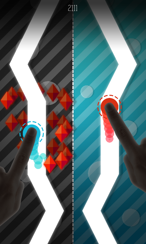 Captura de Tela do Jogo Follow the Lines: Asynchronous