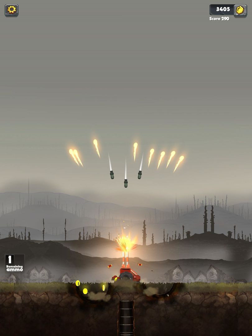 Iron Dome Defense screenshot game