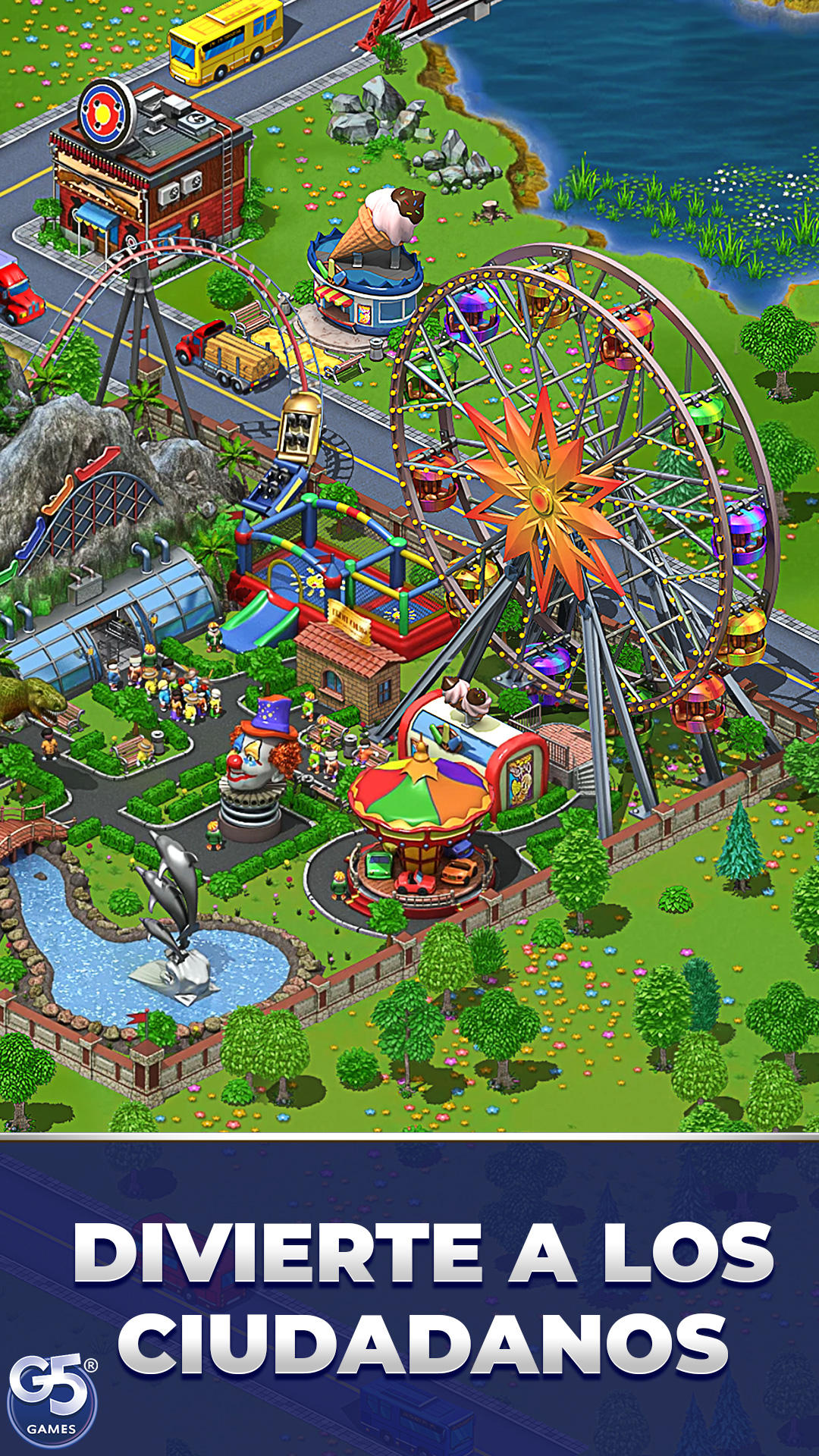 Captura de Pantalla del Juego Virtual City Playground・Сuidad