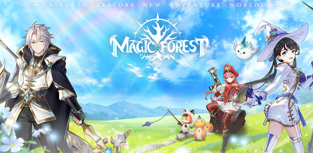 Banner of Magic Forest: Dragon Quest 