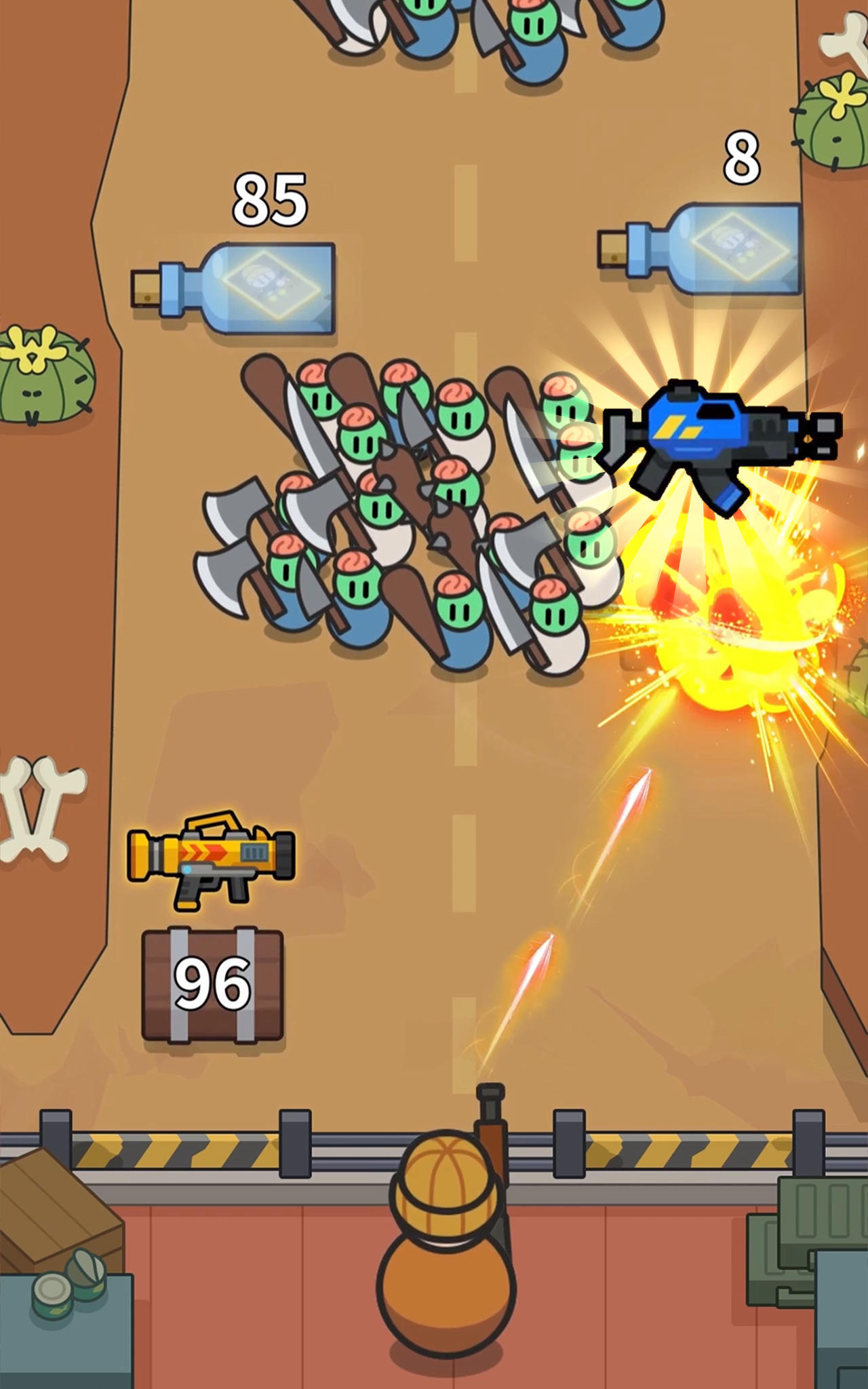 Zombie Siege: Defense&Survival ภาพหน้าจอเกม