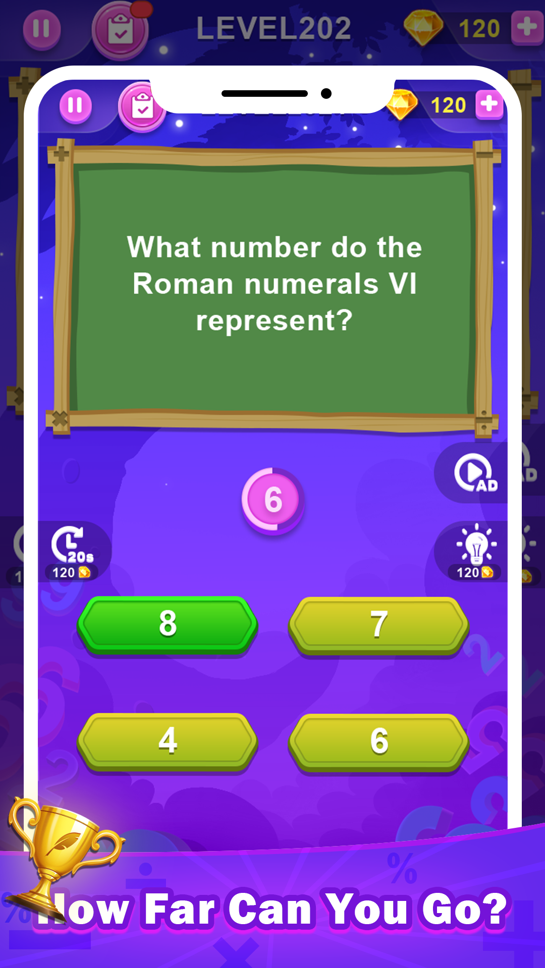 Screenshot 1 of Math Quiz 
