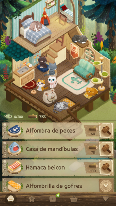 Captura de Pantalla del Juego Secret Cat Forest