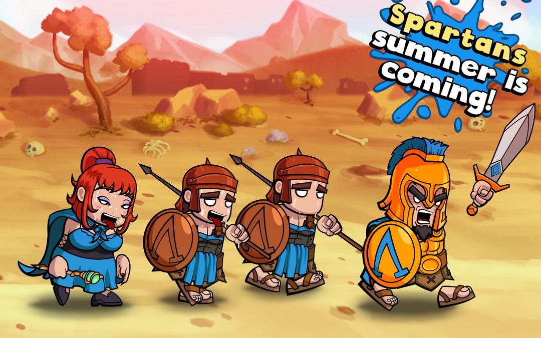 Spartania: The Spartan War 게임 스크린 샷