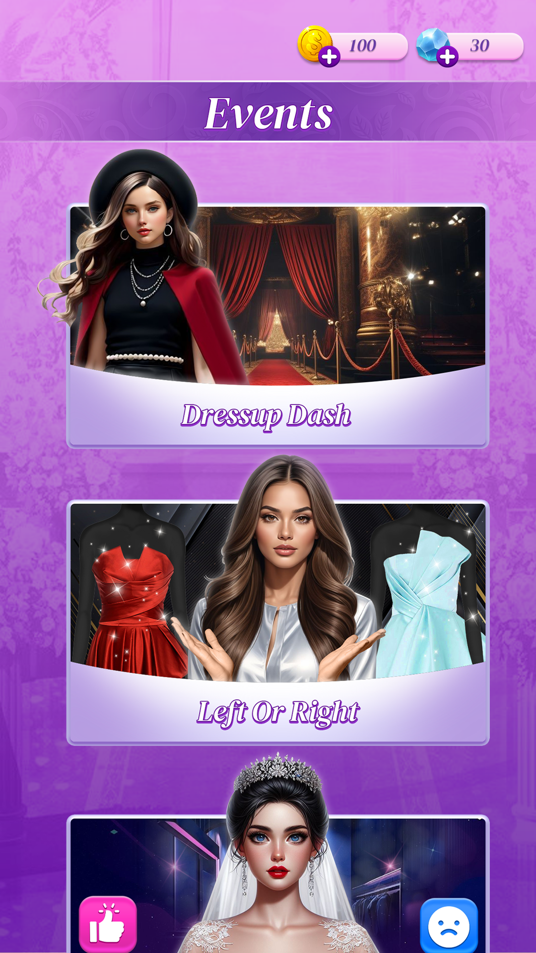 Wedding Dress Up Bridal Games Game Screenshot