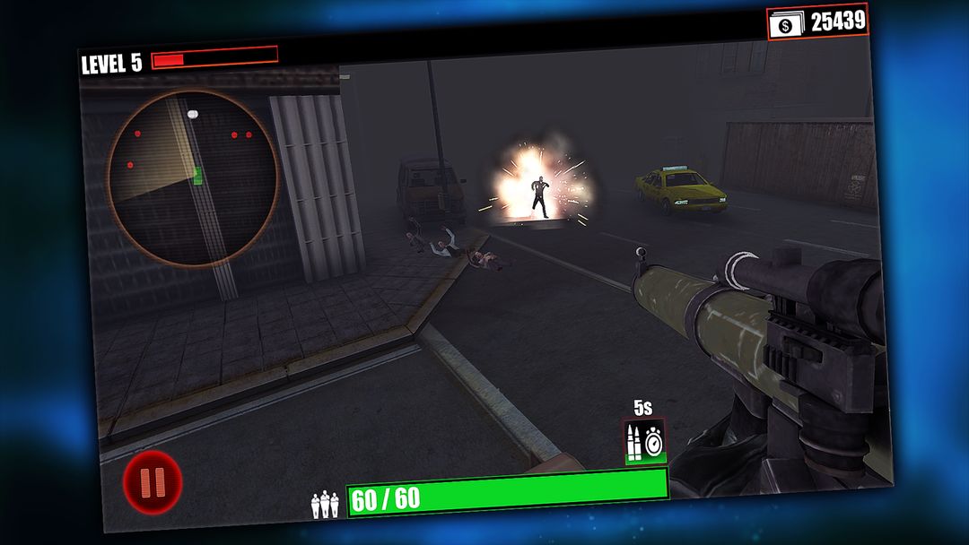 Screenshot of VR Zombies: The Zombie Shooter