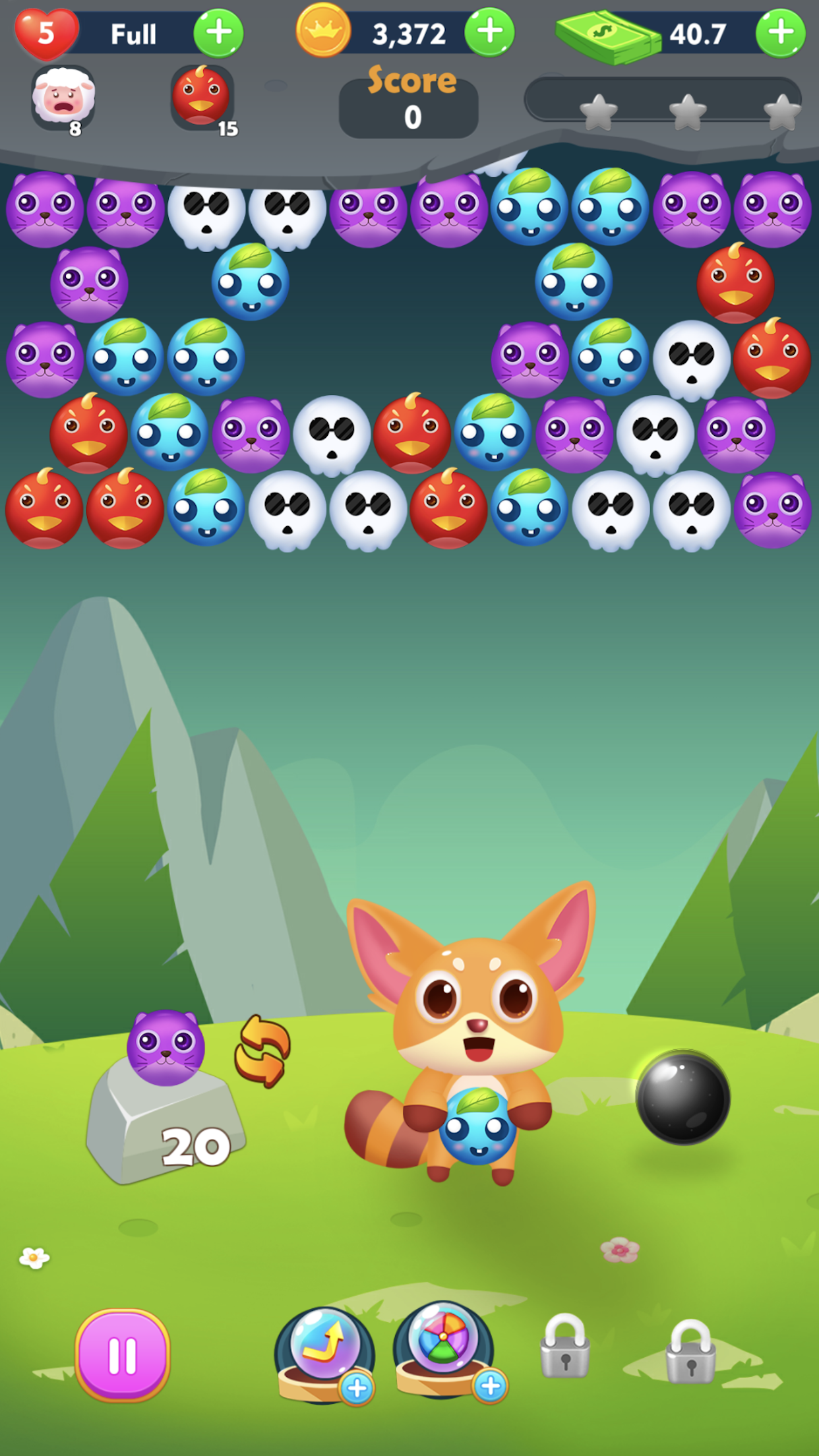 Bubble Shooter 2020 Game Screenshot