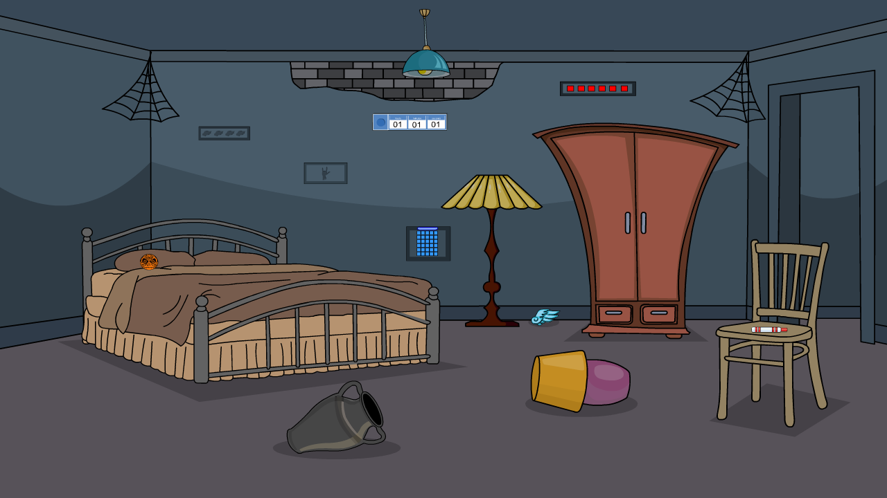 Boy Rescue From Ghost Game Screenshot