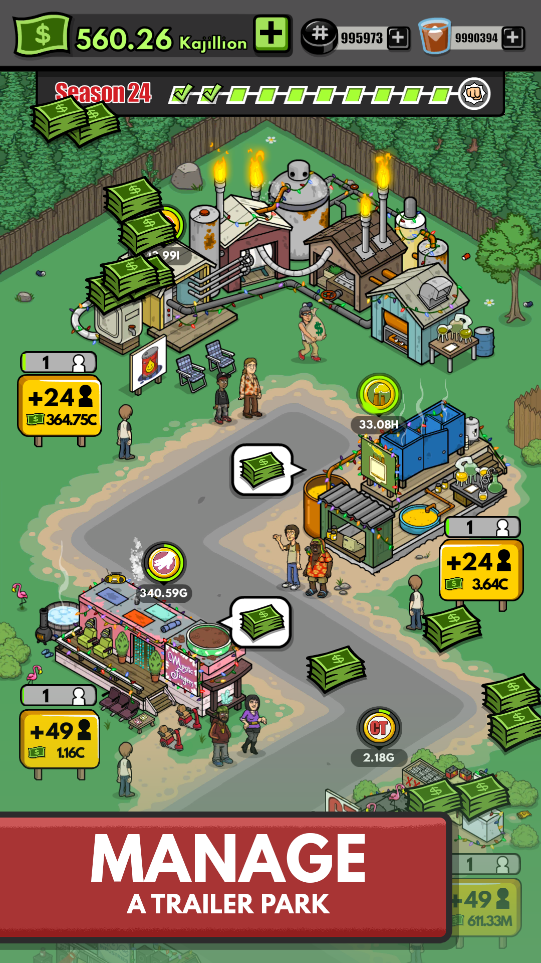 Trailer Park Boys:Greasy Money Game Screenshot