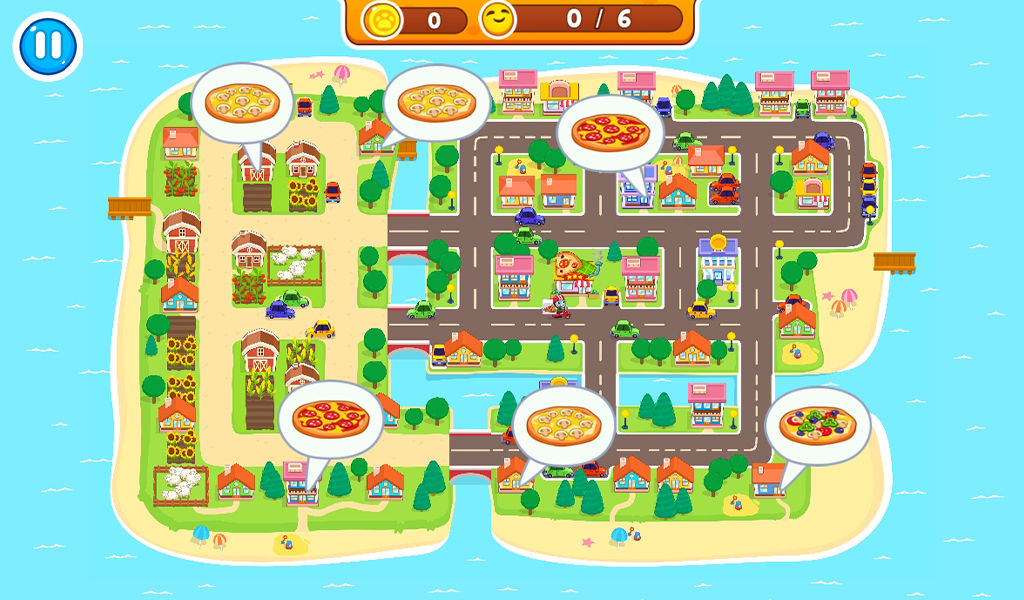 Pizzeria for kids screenshot game