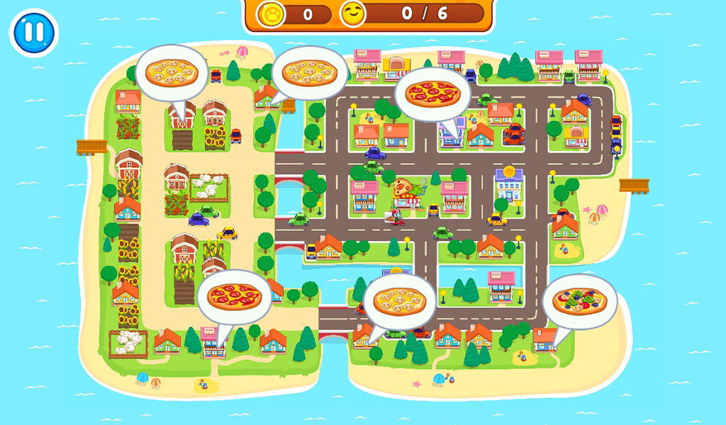 Скриншот игры Pizzeria for kids