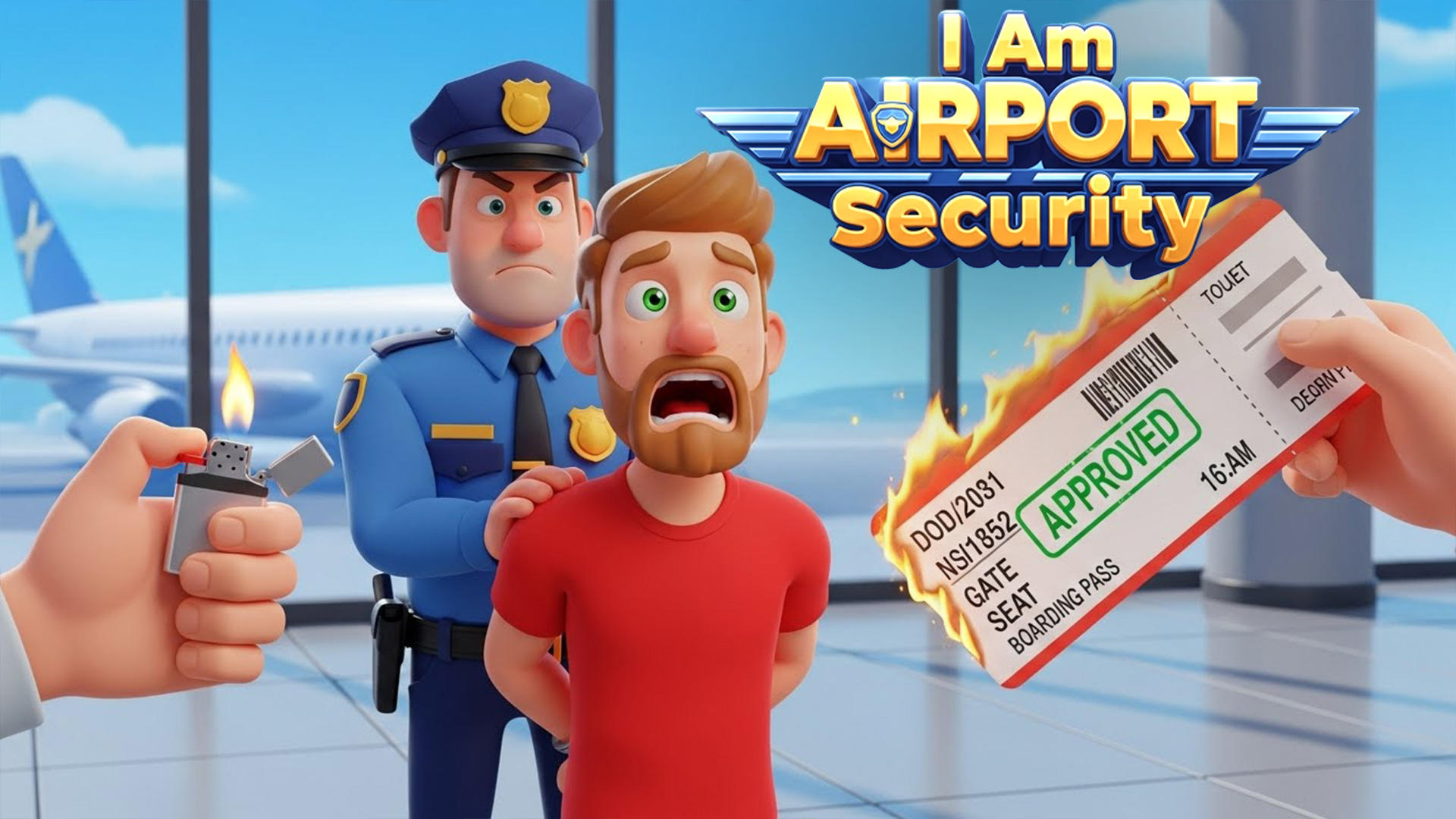 I am Airport Security Sim Game Screenshot