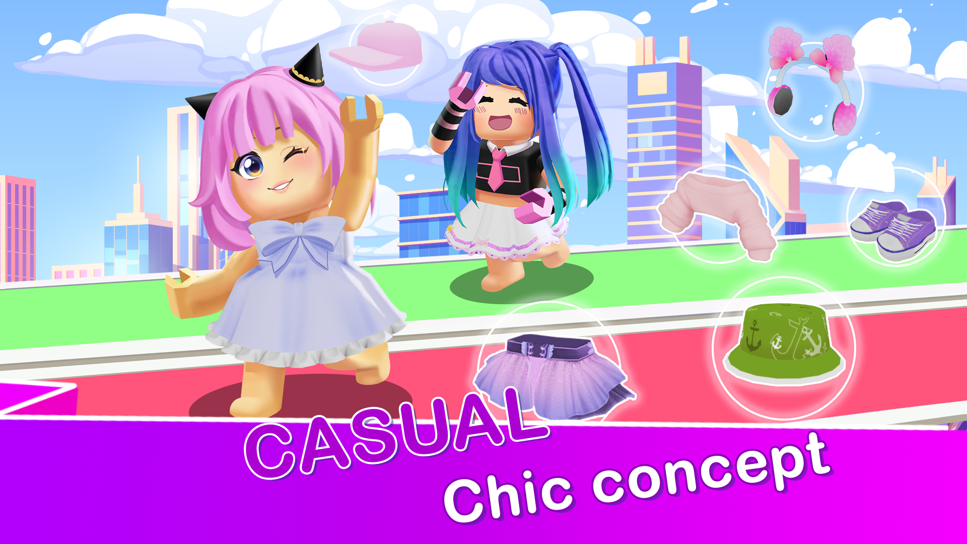 Screenshot of Fashion Battle Blox