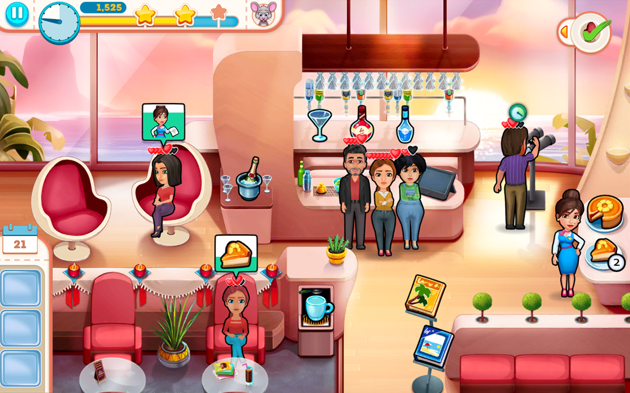 Captura de Tela do Jogo Amber's Airline - High Hopes