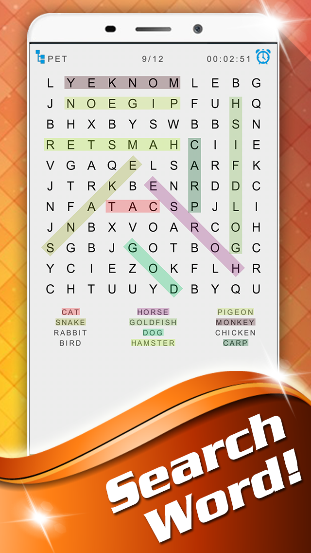 Word Search Game Screenshot