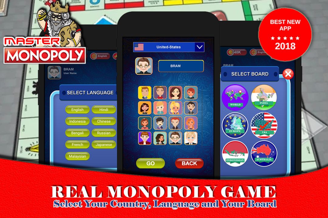 Screenshot of Master Monopoly