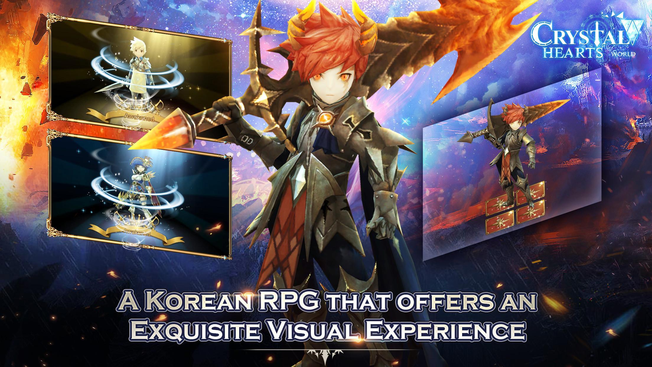 Crystal Hearts World Game Screenshot