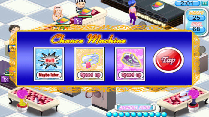 Laundry Tycoon Game Screenshot