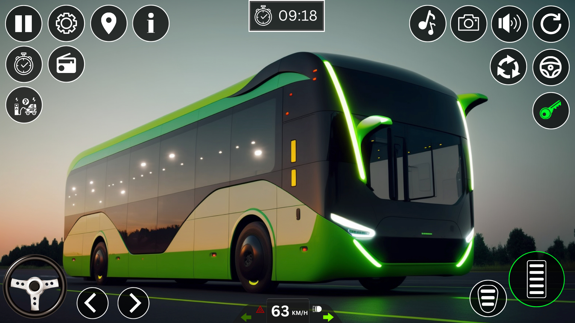 Screenshot 1 of 公車 模擬器 教練 司機 0.27