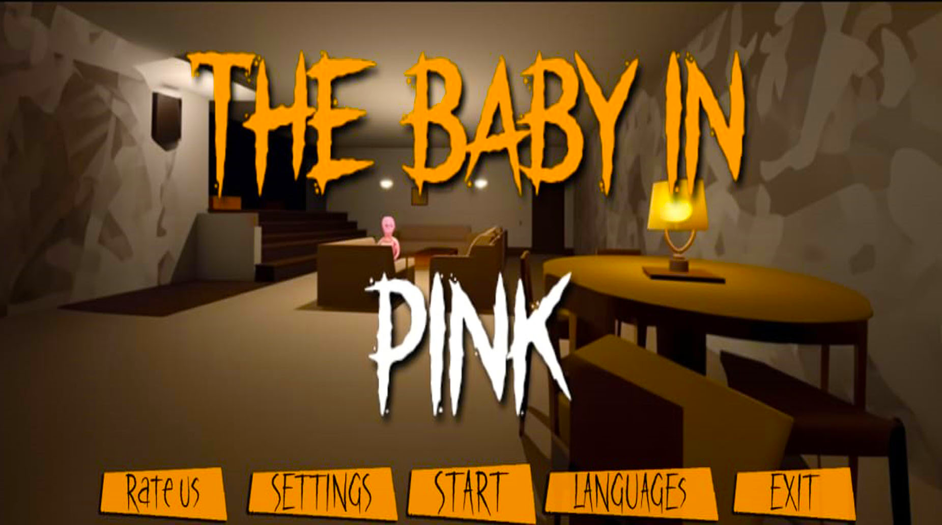 BABY PINK IN SCARY HOUSE MOD Game Screenshot