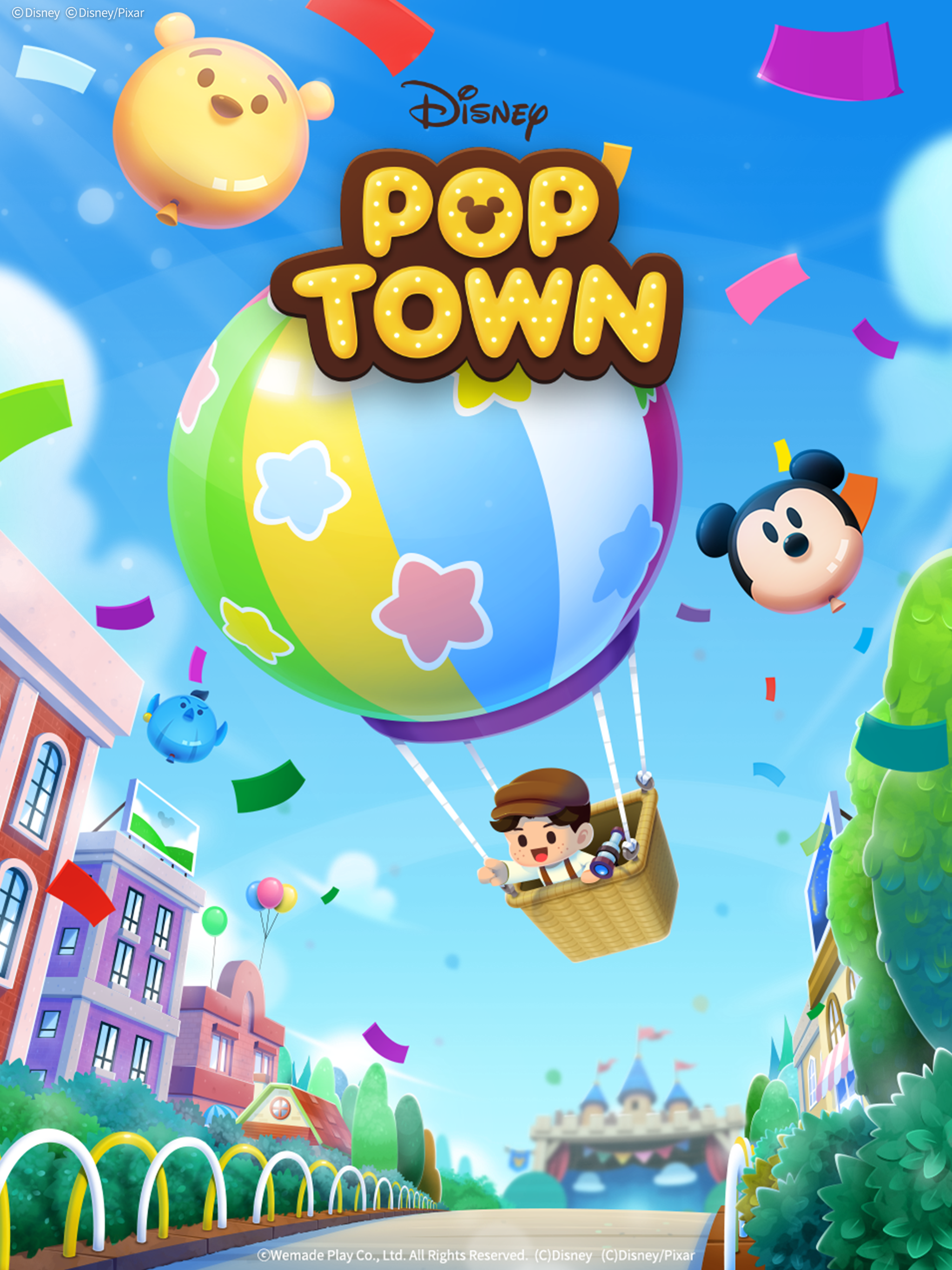 Disney Pop Town! Match 3 Games Game Screenshot