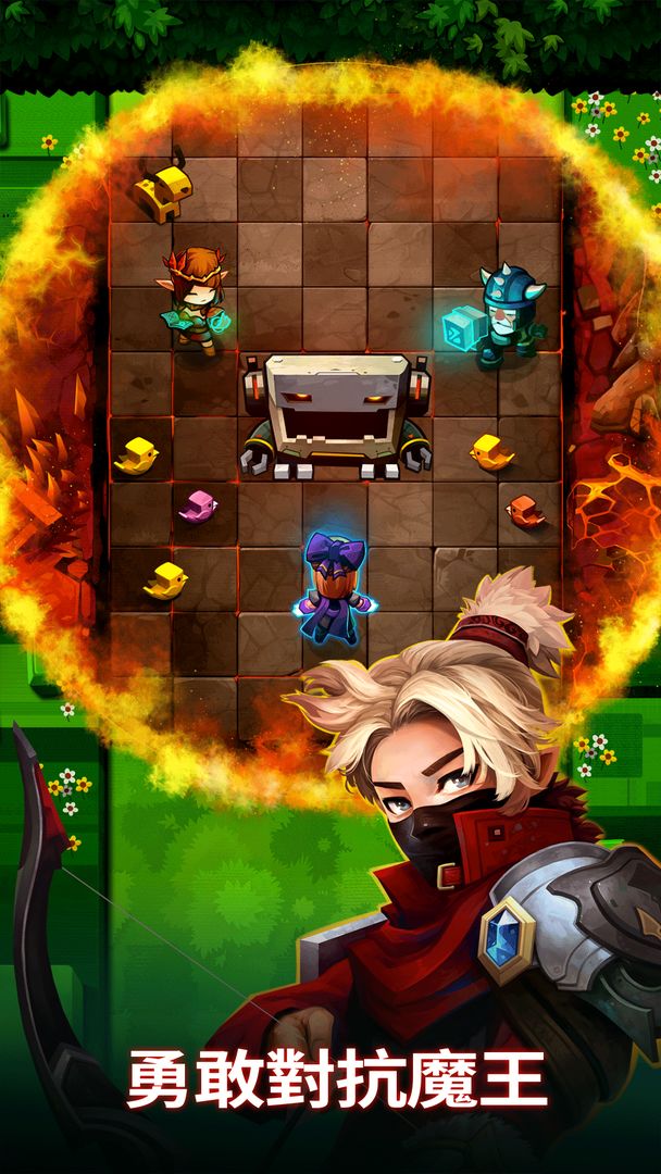 Battle Bouncers - 幻想王國-球球大作戰遊戲截圖