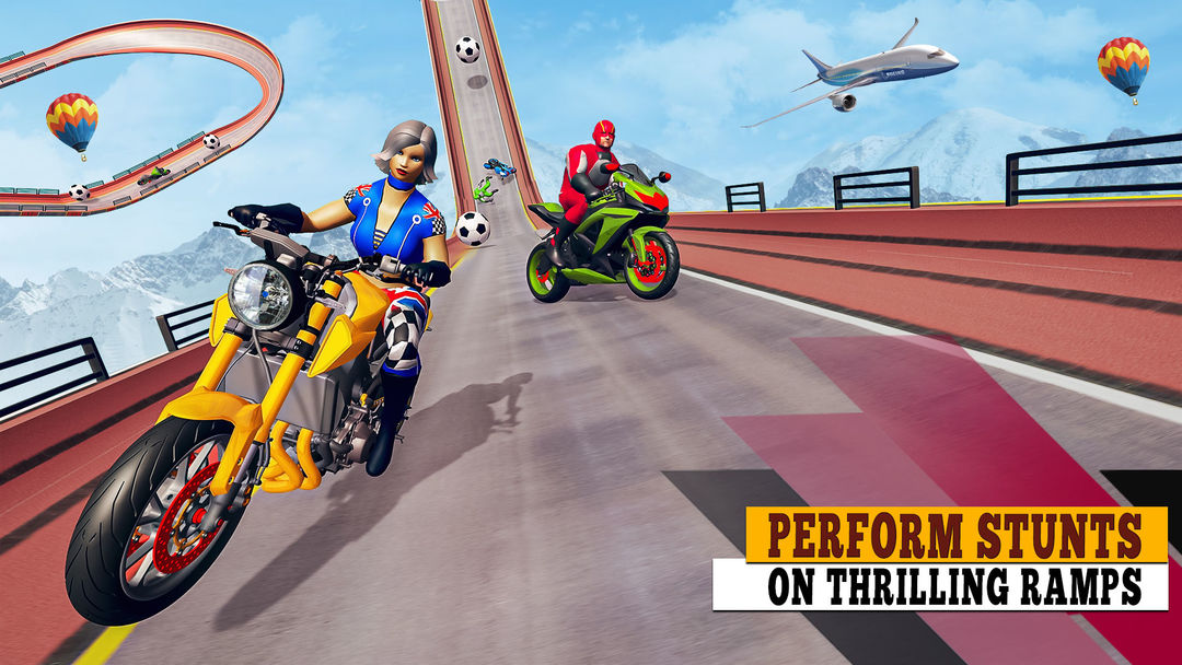 Screenshot of Moto Racing Rider: Bike Games