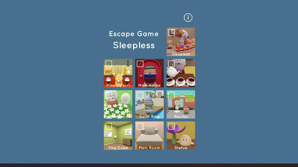 Screenshot of the video of Escape Game Sleepless