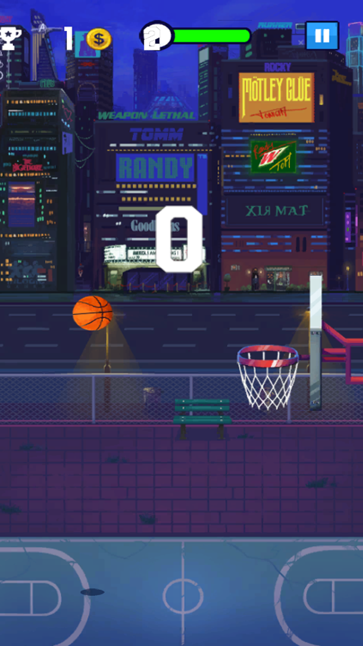 Tap Basketball Ultimate 게임 스크린샷