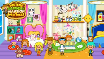 My Pretend Family Mansion Game Screenshot