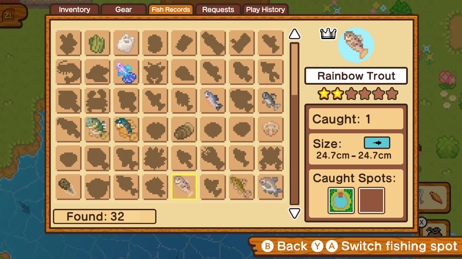 Cuplikan Layar Game Peaceful Fishing Story
