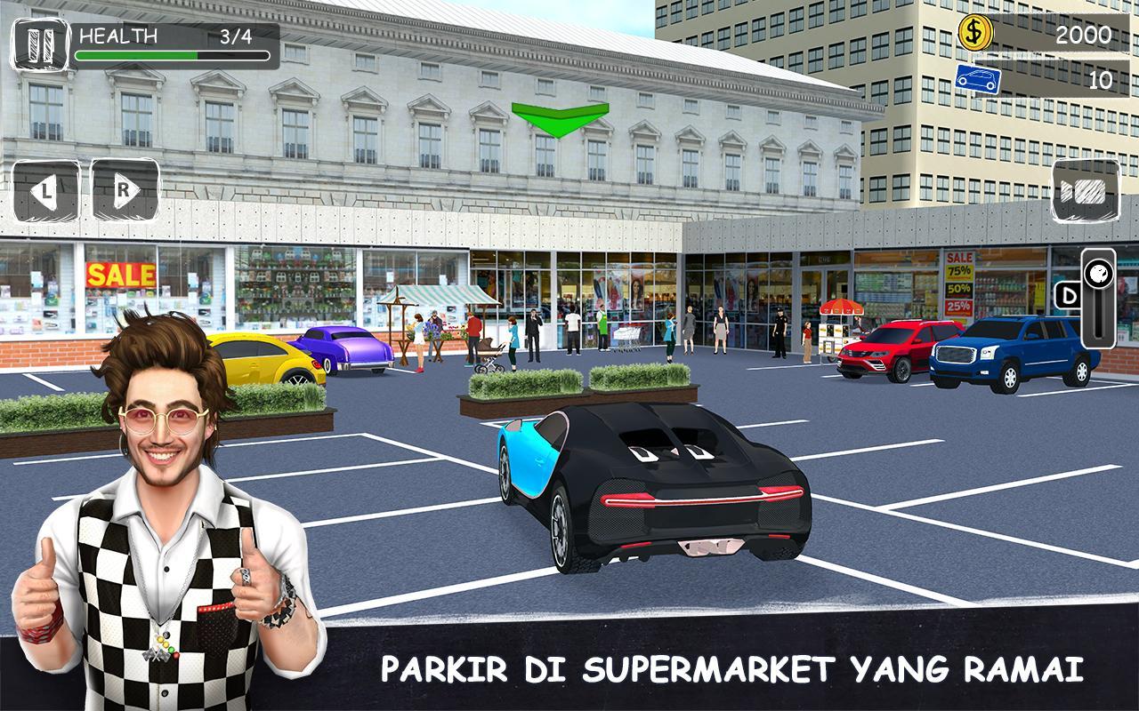 Screenshot 1 of Profesor Parkir: Simulator Mengemudi Mobil 3D 2020 1.2