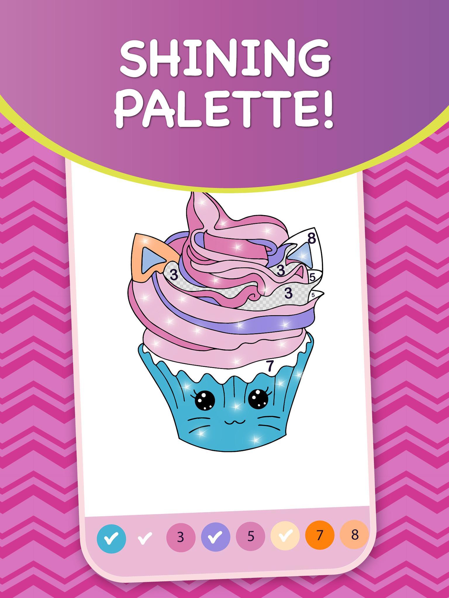 Screenshot of Magic Color - kids coloring book by numbers