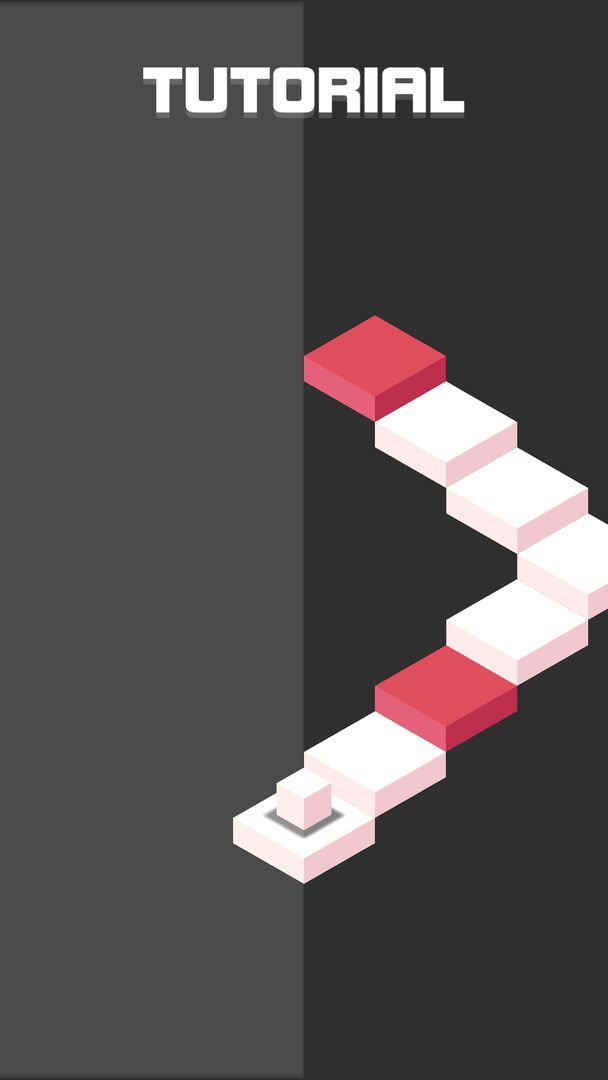 Zigzag Stair screenshot game