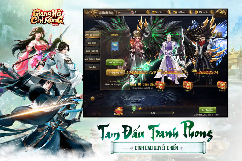 Giang Hồ Chi Mộng - Kiếm Vương screenshot game