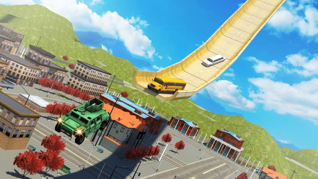Mega Ramp: Free Impossible Stunts screenshot game