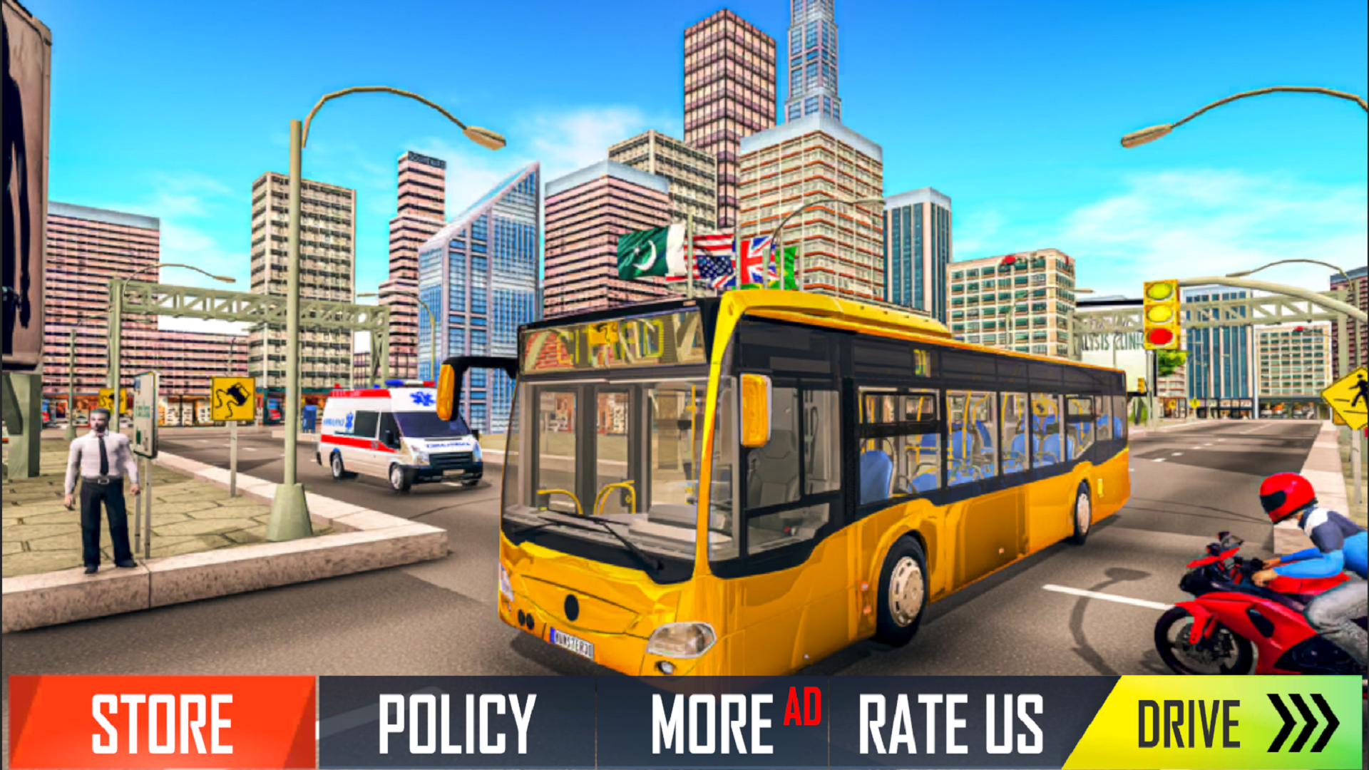 Max City Coach Simulator Game Screenshot