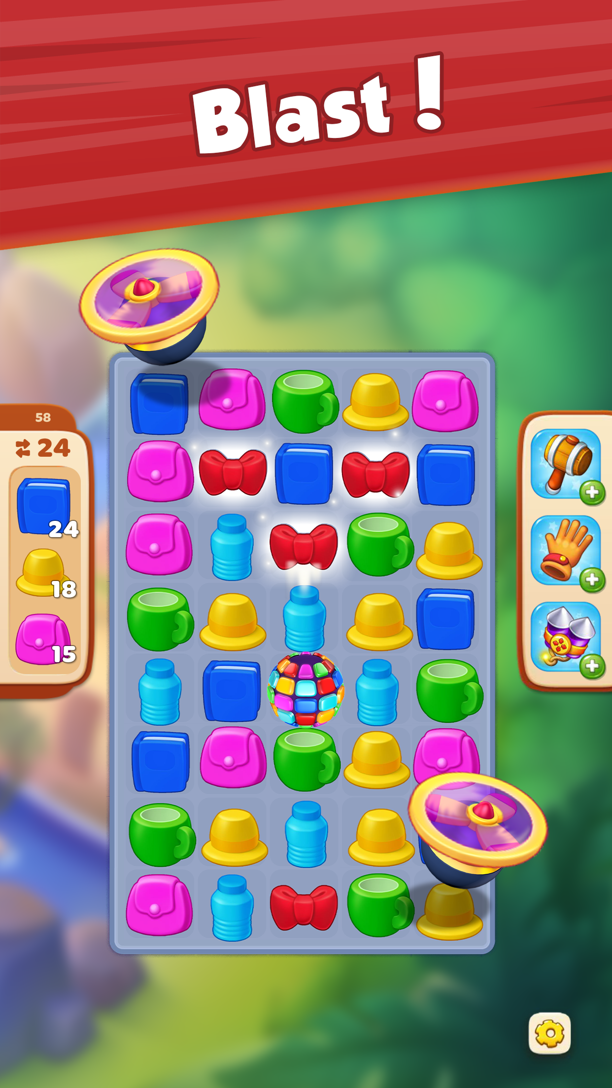 Cuplikan Layar Game City Kitty Match