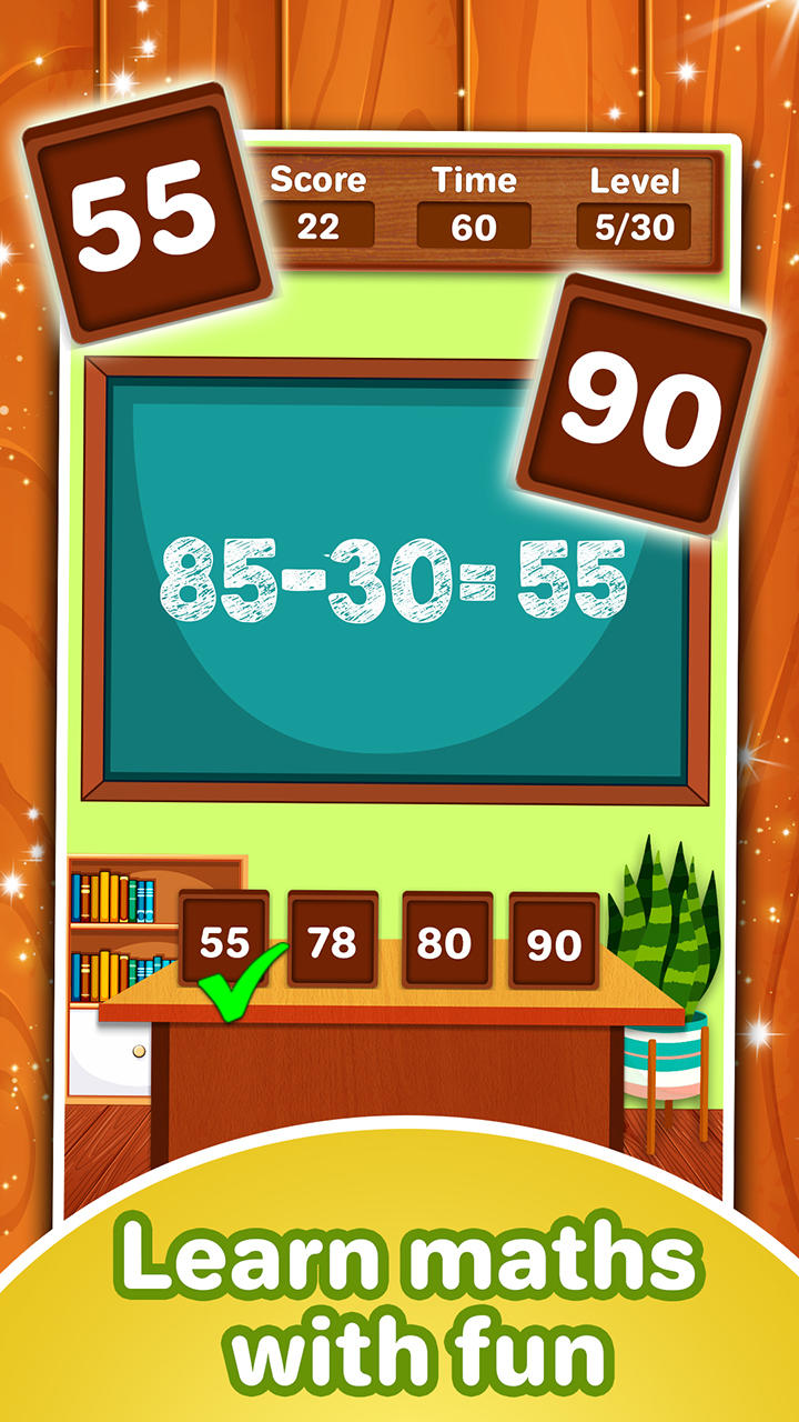 Screenshot of Maths Games Offline for adult