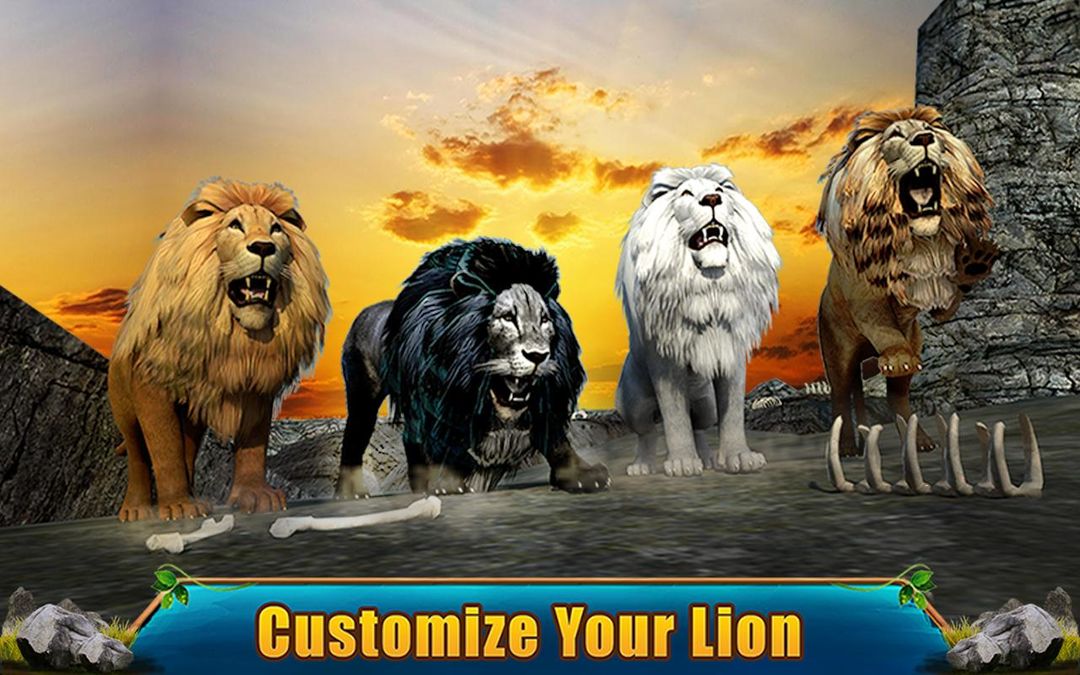 Ultimate Lion Adventure 3D 게임 스크린 샷