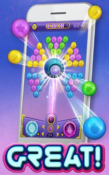 Top Bubble Shooter ゲームのスクリーンショット