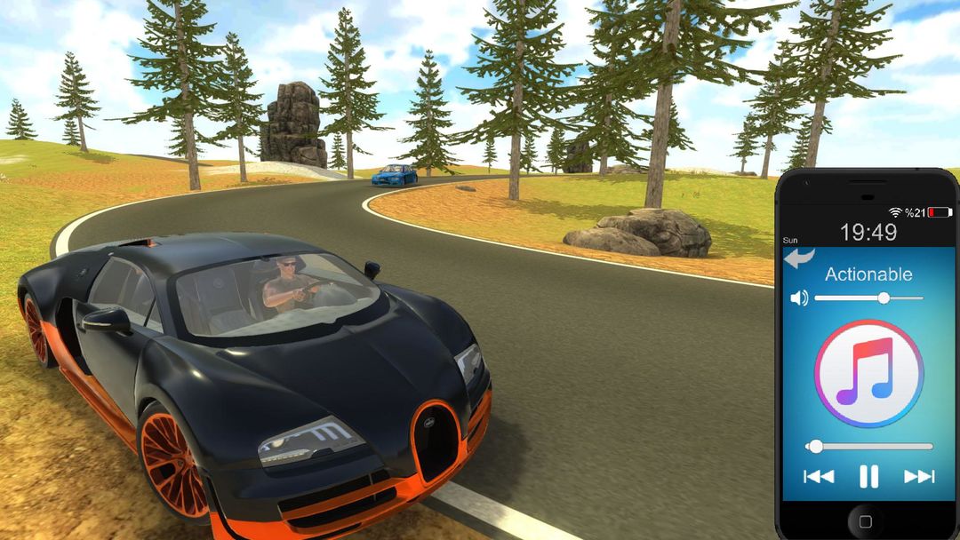 Veyron Drift Simulator 게임 스크린 샷