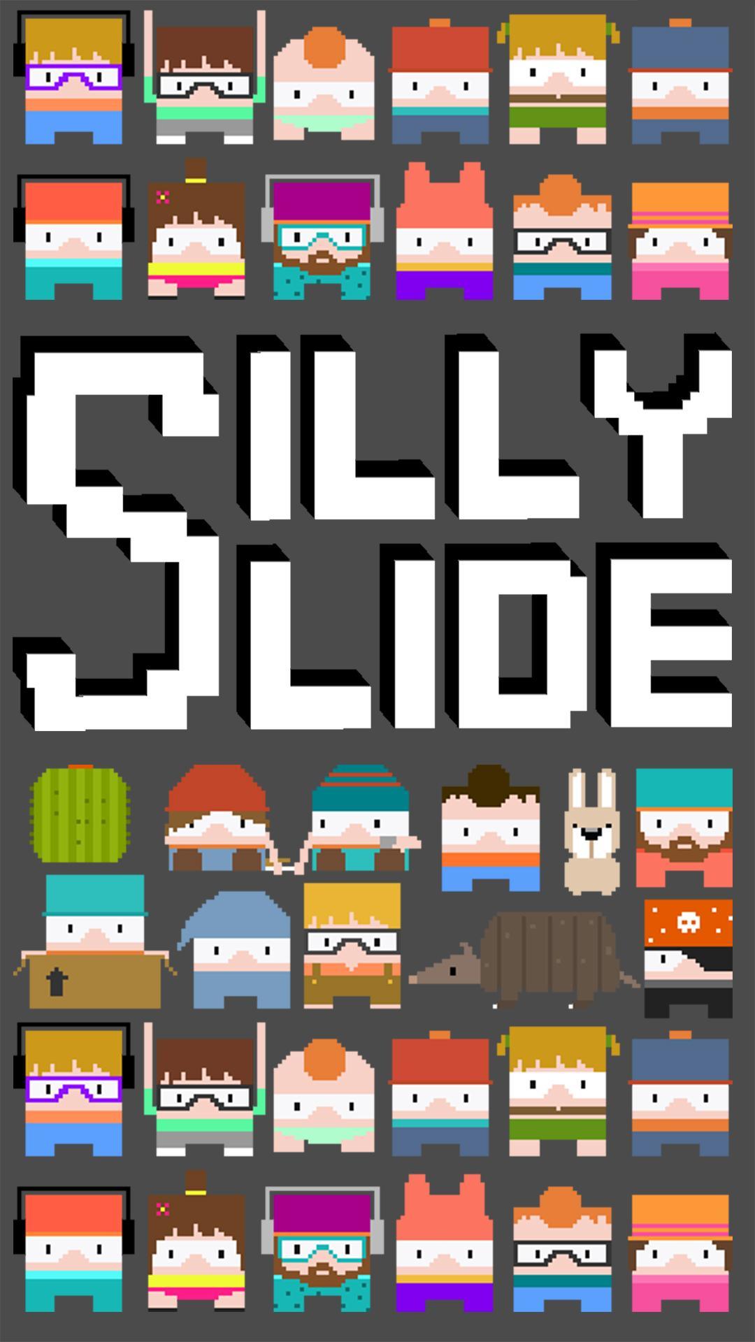 Silly Slide -- Retro 3D Arcade Game Screenshot