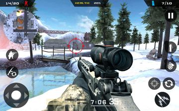 Winter Mountain Sniper - Moder Game Screenshot