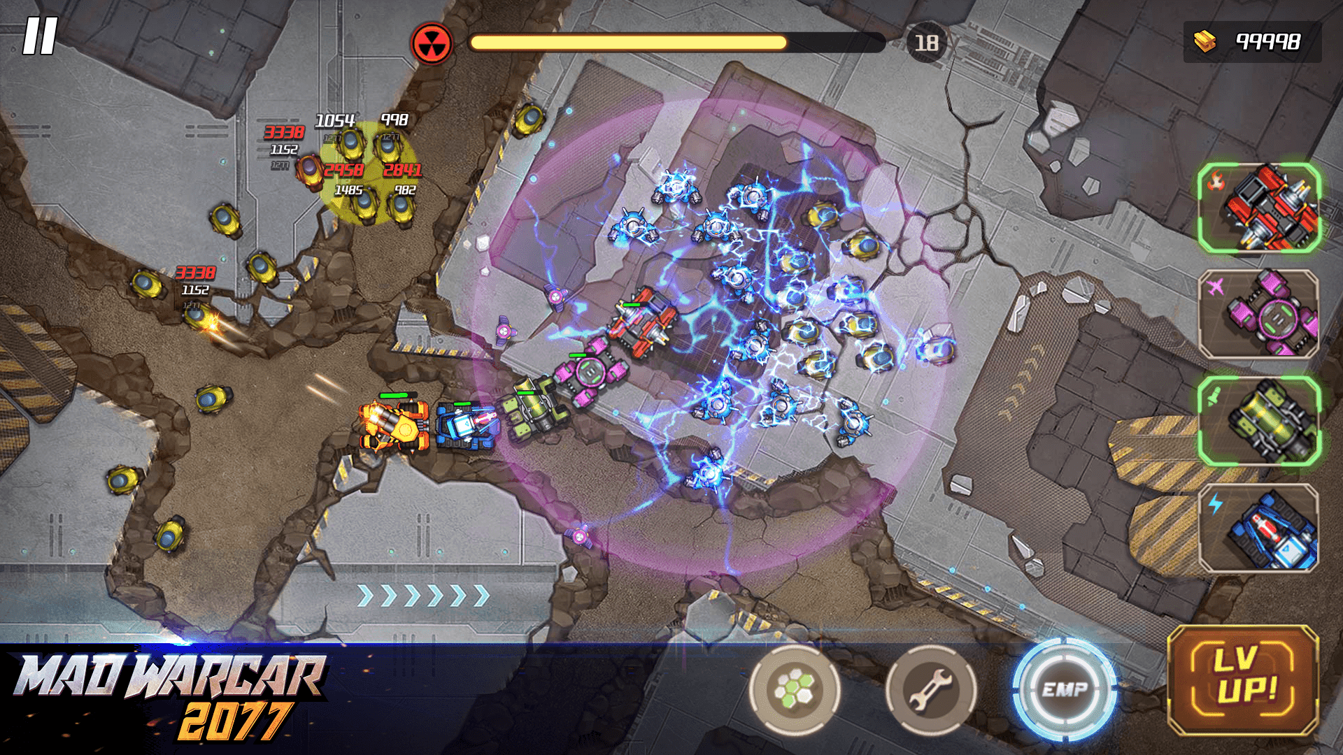 Mad Warcar 2077 Game Screenshot