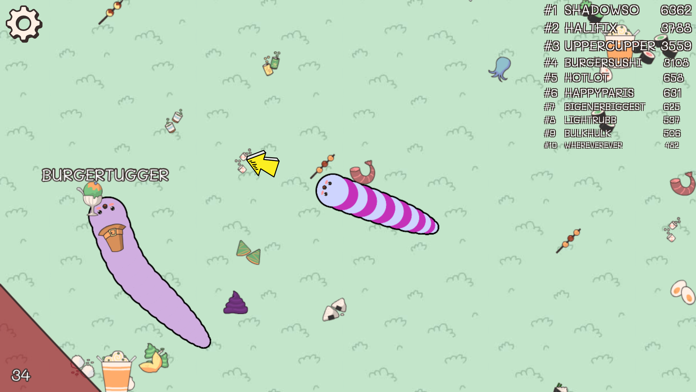 SushiParty.io Game Screenshot