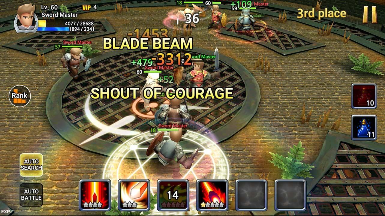 Sword Storm Game Screenshot