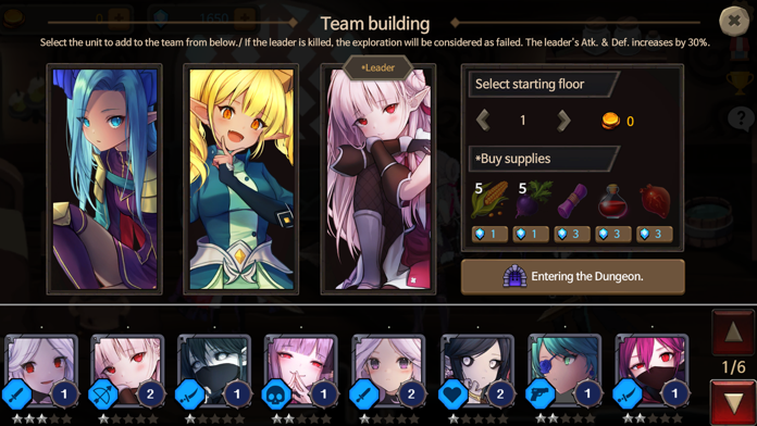 Rogue-like Princess:RPG Game Game Screenshot