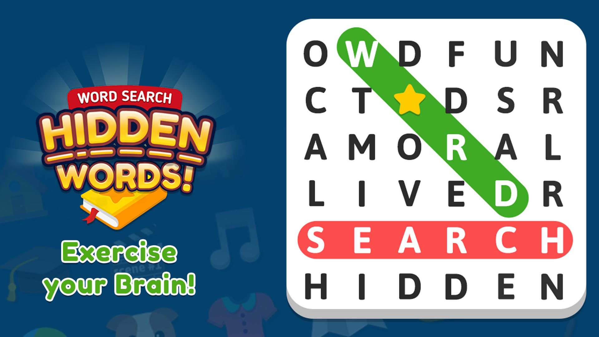 Скриншот игры Word Search: Hidden Words