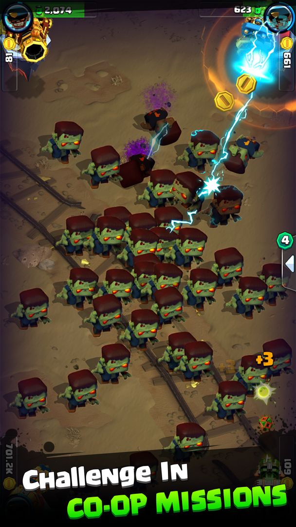 Screenshot of Shoot Like Hell: Zombie Hunter